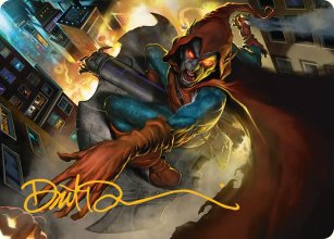 Super-Bouffon, maraudeur encapuchonn - Illustration - Marvels Spider-Man - Art Series