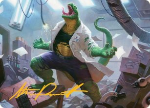 Le Lzard, maldiction de Connors - Illustration - Marvels Spider-Man - Art Series