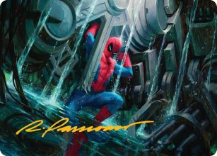Effort de volont - Illustration - Marvels Spider-Man - Art Series