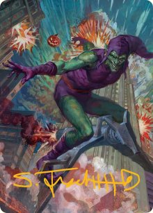 Bouffon vert - Illustration - Marvels Spider-Man - Art Series