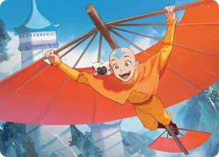 Aang, le dernier matre de l'Air - Illustration - Avatar: The Last Airbender - Art Series