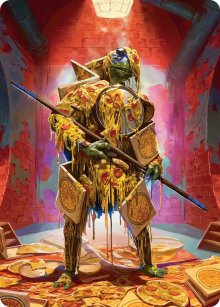 Plaque de commandant - Illustration - Teenage Mutant Ninja Turtle - Art Series