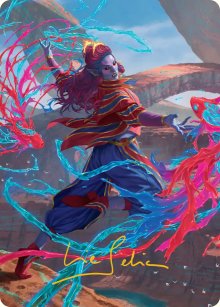 Rootha, ma�trise du moment - Illustration - Secrets of Strixhaven - Art Series