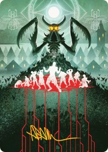 Nourrir l'essaim - Illustration - Secrets of Strixhaven - Art Series