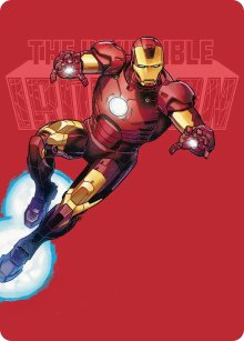 L'invincible Iron Man - Illustration - Marvel Super Heroes - Art Series
