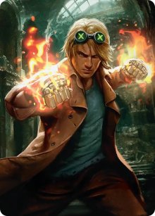 Chase Stein, Fugitif - Illustration - Marvel Super Heroes - Art Series