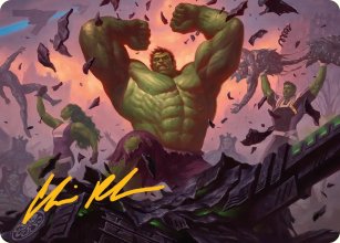 HULK �CRASE�! - Illustration - Marvel Super Heroes - Art Series