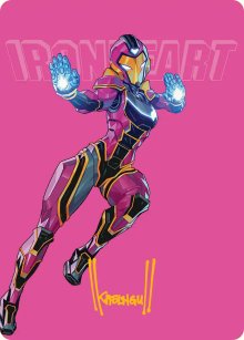 Ironheart, championne astucieuse - Illustration - Marvel Super Heroes - Art Series