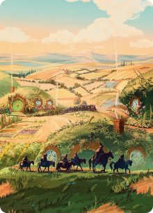 Plaine - Illustration - The Hobbit - Art Series