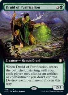 Druid of Purification 2 - D&D Forgotten Realms Commander Decks