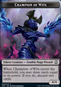 Champion of Wits Token - 