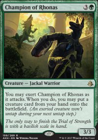 Champion of Rhonas - Amonkhet