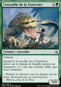 Crocodile de la Traversée - 