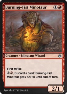 Burning-Fist Minotaur - 