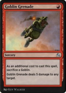 Goblin Grenade - MTG Arena