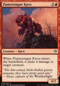 Flametongue Kavu - 