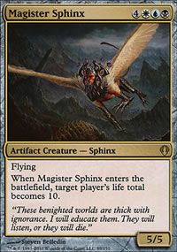 Magister Sphinx - Archenemy - decks