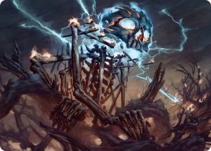 Lightning Skelemental - Art - 