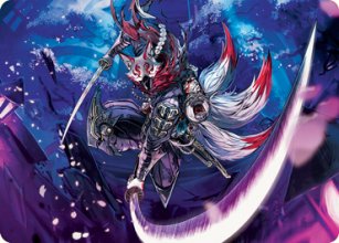 Blade-Blizzard Kitsune - Art - 