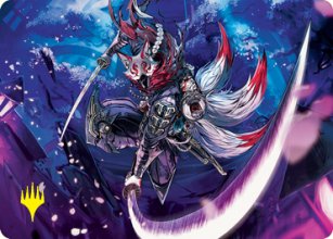 Blade-Blizzard Kitsune - Art - 