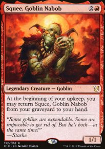 Squee, Goblin Nabob - Commander 2019