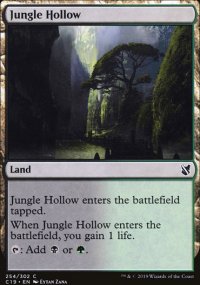 Jungle Hollow - Commander 2019
