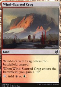 Wind-Scarred Crag - Commander 2019