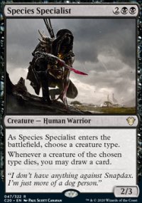 Species Specialist - 