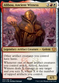 Alibou, Ancient Witness 1 - Commander 2021