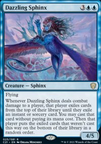 Dazzling Sphinx 1 - Commander 2021