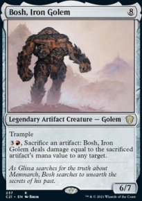 Bosh, Iron Golem - Commander 2021