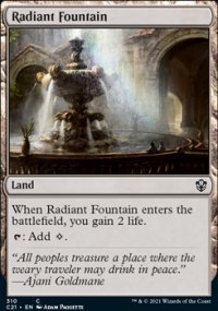 Radiant Fountain - Commander 2021