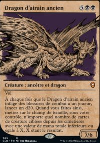 Dragon d'airain ancien - 
