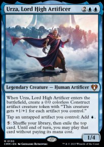 Urza, Lord High Artificer 1 - Commander Masters