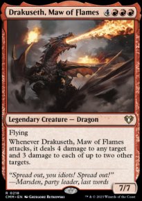 Drakuseth, Maw of Flames 1 - Commander Masters