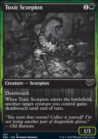 Scorpion toxique - 