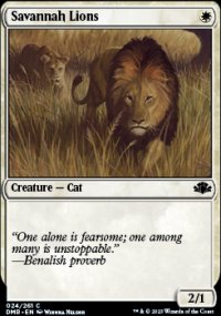 Savannah Lions 1 - Dominaria Remastered