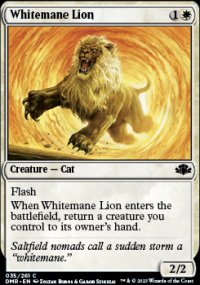 Whitemane Lion 1 - Dominaria Remastered