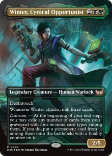 Winter, Cynical Opportunist - Duskmourn House of Horrors: Commander Decks