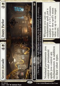 <br>Secret Arcade / Dusty Parlor - Duskmourn House of Horrors: Commander Decks