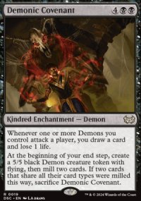 Demonic Covenant - Duskmourn House of Horrors: Commander Decks