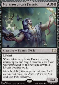 Metamorphosis Fanatic - Duskmourn House of Horrors: Commander Decks