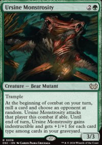 Ursine Monstrosity - Duskmourn House of Horrors: Commander Decks