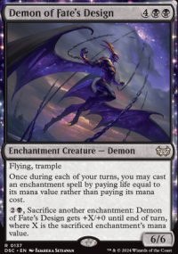 Demon of Fate's Design - Duskmourn House of Horrors: Commander Decks