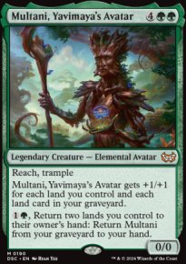 Multani, Yavimaya's Avatar - Duskmourn House of Horrors: Commander Decks