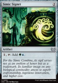 Simic Signet - Duskmourn House of Horrors: Commander Decks