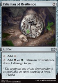 Talisman of Resilience - Duskmourn House of Horrors: Commander Decks