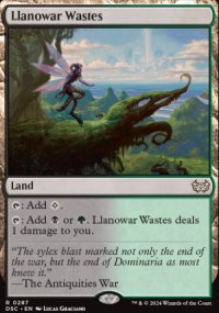 Llanowar Wastes - Duskmourn House of Horrors: Commander Decks