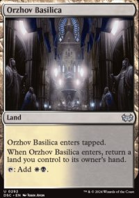 Orzhov Basilica - Duskmourn House of Horrors: Commander Decks