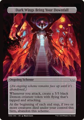 Dark Wings Bring Your Downfall - Duskmourn House of Horrors: Commander Decks